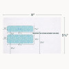 W-2 Gummed Seal Double-Window Envelopes, Commercial Flap, Gummed Closure, 5.63 x 9, White, 24/Pack