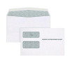 2-Up 1099 And 1098 Gummed Seal Double-Window Security Tint Envelopes, Commercial Flap, 9 x 5.63, White, 24/Pack