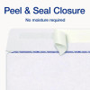 3-Up 1099-Nec Peel And Seal Double-Window Security Tint Envelopes, Commercial Flap, 8.75 x 3.75, White, 24/Pack