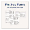3-Up 1099-Nec Peel And Seal Double-Window Security Tint Envelopes, Commercial Flap, 8.75 x 3.75, White, 24/Pack