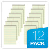 Steno Pads, Tan Cover, Gregg Rule, (80) Green-Tint 6 x 9 Sheets