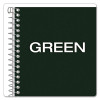 Earthwise By Oxford Recycled One-Subject Notebook, Narrow Rule, Green Cover, (80) 8 x 5 Sheets