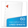 Versa Crossover Notebook, 3-Subject, Wide/Legal Rule, Navy Cover, (60) 11 x 8.5 Sheets