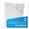 Versa Crossover Notebook, 3-Subject, Wide/Legal Rule, Navy Cover, (60) 11 x 8.5 Sheets