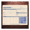 Employee Record Master File Jacket, Straight Tab, Letter Size, Manila, 15/Pack