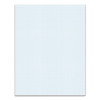 Quadrille Pads, Quadrille Rule (8 Sq/In), (50) White 8.5 x 11 Sheets