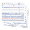 Hazardous Material Short Form, Three-Part Carbonless, 7 x 8.5, 50 Forms Total