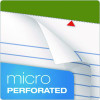 Earthwise Recycled Paper Legal Pads, Wide/Legal Rule, (40) White 5 x 8 Sheets, 6/Pack