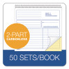 Bill For Services Rendered Book, Two-Part Carbonless, 8.5 x 7.75, 50 Forms Total