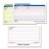 Avoid Verbal Orders Manifold Book, Two-Part Carbonless, 6.25 x 4.25, 50 Forms Total