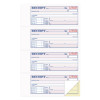 Money And Rent Receipt Books, Account + Payment Sections, Two-Part Carbonless, 7.13 x 2.75, 4 Forms/Sheet, 400 Forms Total