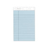 Prism + Colored Writing Pads, Narrow Rule, (50) Pastel Blue 5 x 8 Sheets, 12/Pack