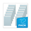 Prism + Colored Writing Pads, Wide/Legal Rule, (50) Pastel Blue 8.5 x 11 Sheets, 12/Pack
