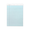 Prism + Colored Writing Pads, Wide/Legal Rule, (50) Pastel Blue 8.5 x 11 Sheets, 12/Pack