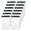 Docket Ruled Perforated Pads, Narrow Rule, (50) White 5 x 8 Sheets, 12/Pack