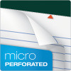 Double Docket Ruled Pads, Wide/Legal Rule, (100) White 8.5 x 11 Sheets, 6/Pack