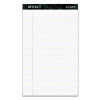 Docket Ruled Perforated Pads, Wide/Legal Rule, (50) White 8.5 x 14 Sheets, 12/Pack