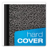 Composition Book, Wide/Legal Rule, Black Marble Cover, (100) 9.75 x 7.5 Sheets