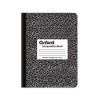 Composition Book, Wide/Legal Rule, Black Marble Cover, (100) 9.75 x 7.5 Sheets