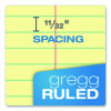 Docket Steno Pad, Forest Green Cover, Gregg Rule, (100) Canary Yellow 6 x 9 Sheets