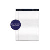 Docket Diamond Ruled Pads, Wide/Legal Rule, (50) White 8.5 x 11 Sheets, 2/Box