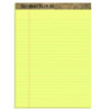 Second Nature Recycled Ruled Pads, Wide/Legal Rule, (50) Canary Yellow 8.5 x 11 Sheets, Dozen