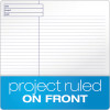 Docket Gold Planning Pads, Project-Management Format And Quadrille Rule (4 Sq/In), (40) White 8.5 x 11 Sheets, 4/Pack