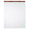 Easel Pads, Quadrille Rule (1 Sq/In), (50) White 27 x 34 Sheets, 4/Carton