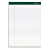 Double Docket Ruled Pads, Narrow Rule, (100) White 8.5 x 11 Sheets, 4/Pack