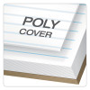 Docket Gold Steno Pads, Frosted White Cover, Gregg Rule, (100) White 6 x 9 Heavyweight 20 Lb Bond Sheets