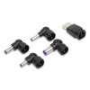 Semi-Slim Laptop Charger For Various Devices, 90 W, Black