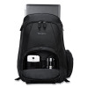 Groove Laptop Backpack, Fits Devices Up To 15.4", Nylon/Pvc, 15 x 7 x 18, Black