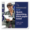 Advanced Matic Hand Towel Roll, 1-Ply, 7.7" x 900 Ft, White, 6 Rolls/Carton