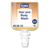 Hair And Body Wash, Clean Scent, 1 L, 6/Carton