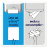Elevation Matic Hand Towel Roll Dispenser With Intuition Sensor, 13 x 8 x 14.5, White