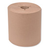 Universal Hand Towel Roll, Notched, 1-Ply, 8" x 800 Ft, Natural, 6 Rolls/Carton