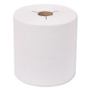 Universal Hand Towel Roll, Notched, 1-Ply, 8" x 800 Ft, White, 6 Rolls/Carton