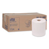 Universal Hand Towel Roll, Notched, 1-Ply, 7.5" x 630 Ft, White, 6 Rolls/Carton