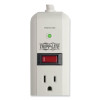 Protect It! Surge Suppressor, 7 Ac Outlets, 12 Ft Cord, 1,080 J, Light Gray