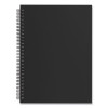 Wirebound Soft-Cover Project-Planning Notebook, Project-Management Format, Black Cover, (80) 9.5 x 6.5 Sheets