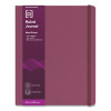 Hardcover Business Journal, 1-Subject, Narrow Rule, Purple Cover, (96) 10 x 8 Sheets