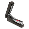 Desktop Plastic Half Strip Stapler, 20-Sheet Capacity, Black