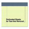 Notepads, Wide/Legal Rule, (50) Canary 8.5 x 11 Sheets, 12/Pack