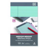 Notepads, Narrow Rule, (50) Assorted Pastel Color 5 x 8 Sheets, 6/Pack