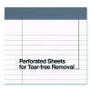 Notepads, Wide/Legal Rule, (50) White 8.5" x 11" Sheets, 12/Pack