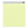 Notepads, Wide/Legal Rule, (50) Canary Yellow 8.5 x 14 Sheets, 12/Pack