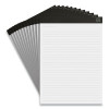 Notepads, Wide/Legal Rule, (50) White 8.5 x 11 Sheets, 12/Pack