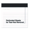Notepads, Wide/Legal Rule, (50) White 8.5 x 11 Sheets, 12/Pack