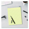 Notepads, Wide/Legal Rule, (50) Canary Yellow 8.5 x 11 Sheets, 12/Pack