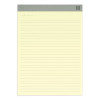 Notepads, Wide/Legal Rule, (50) Canary Yellow 8.5 x 11 Sheets, 12/Pack